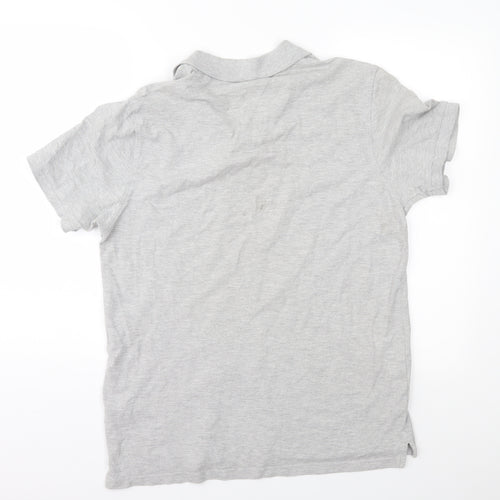 Easy Mens Grey    Polo Size L