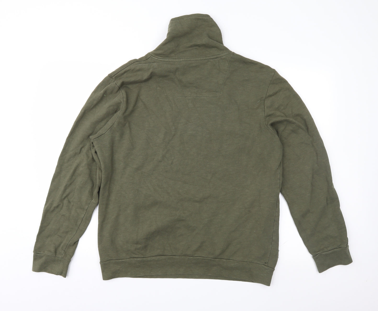 Threadbare Mens Green   Pullover Sweatshirt Size M