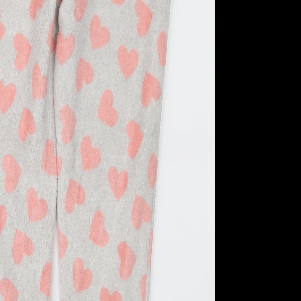 Marks and Spencer Womens Grey Geometric   Lounge Pants Size 12