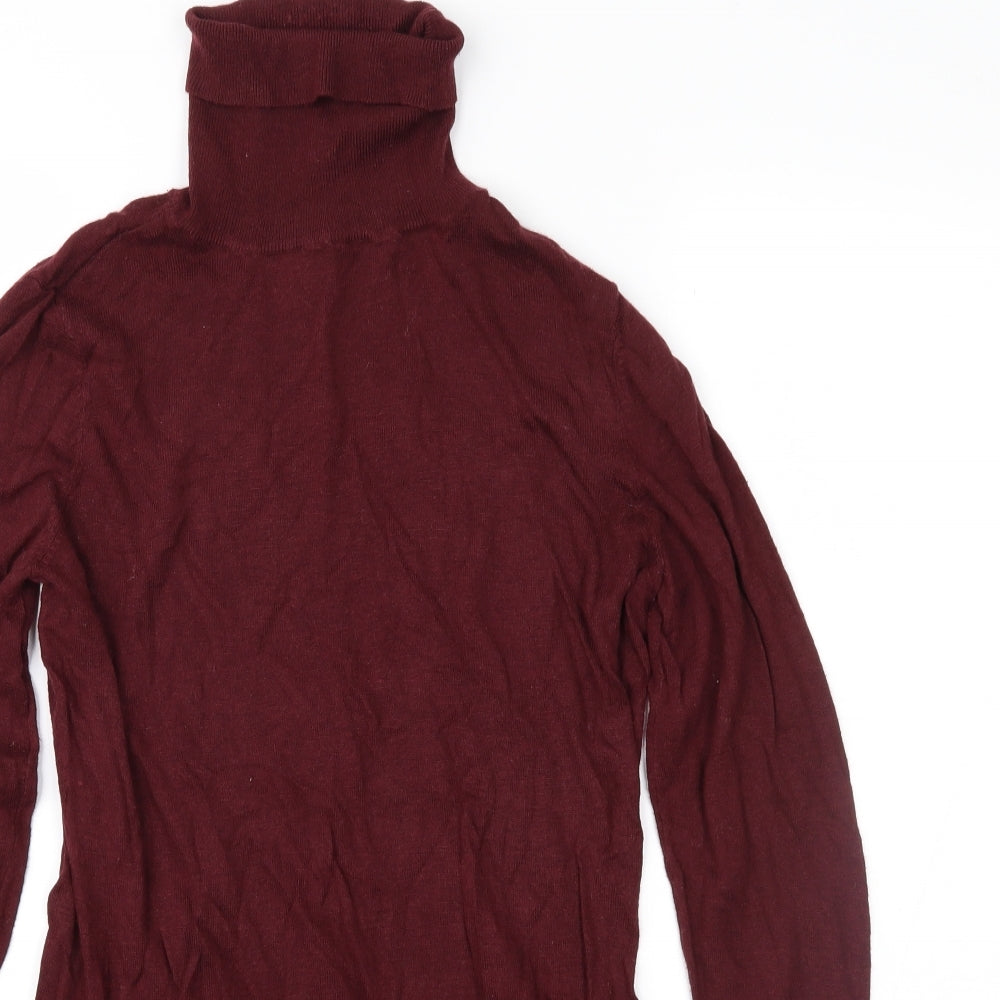 H&M Womens Red   Pullover Jumper Size M