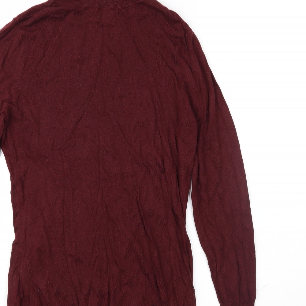 H&M Womens Red   Pullover Jumper Size M