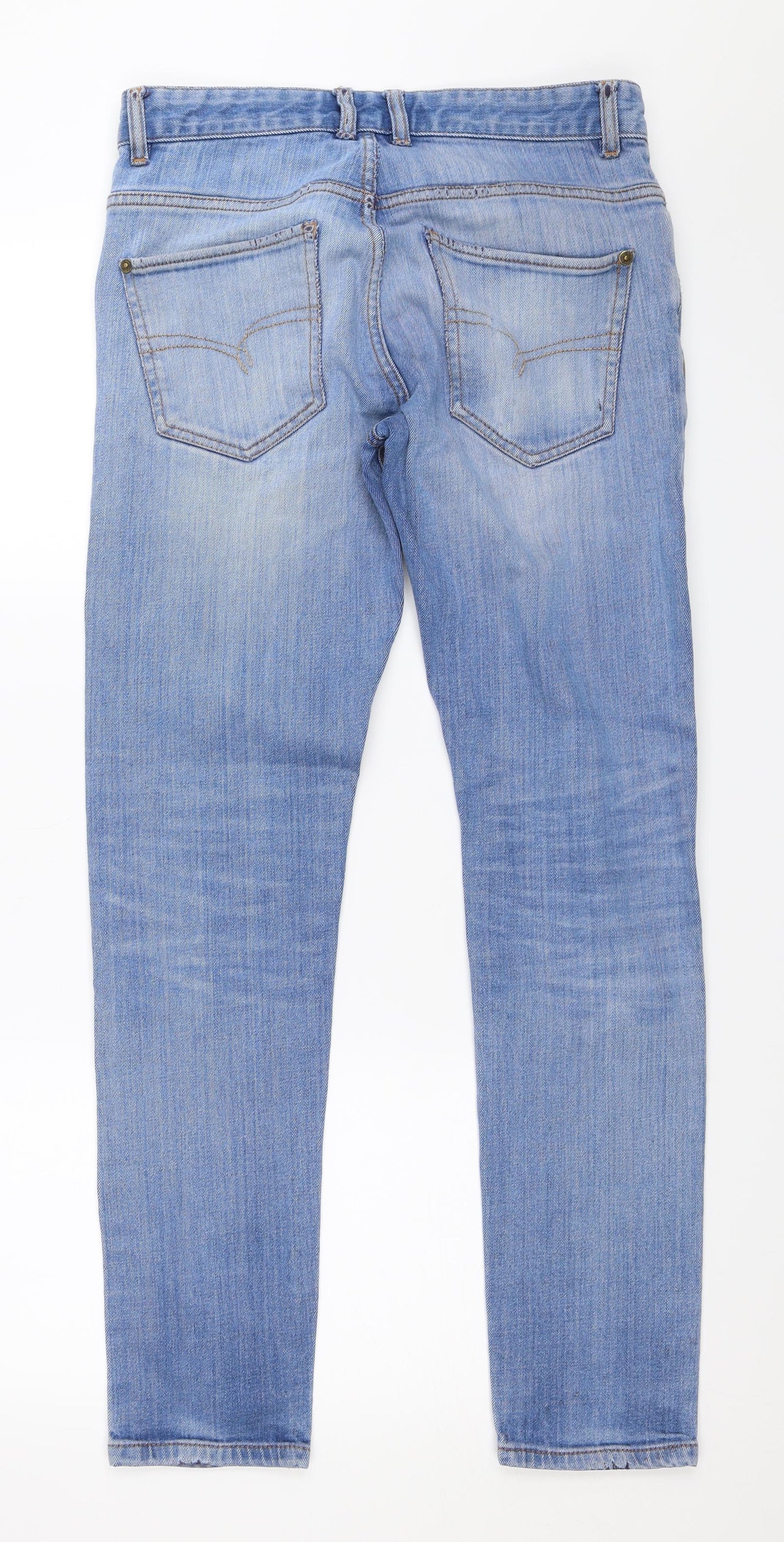 NEXT Mens Blue  Denim Skinny Jeans Size 30 in L30 in