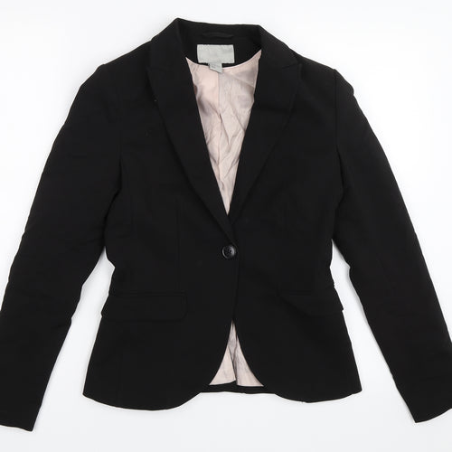 H&M Womens Black   Jacket Blazer Size 36
