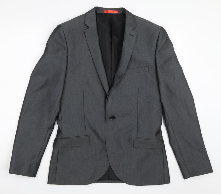 Ventuno 21 Mens Grey   Jacket Blazer Size 38