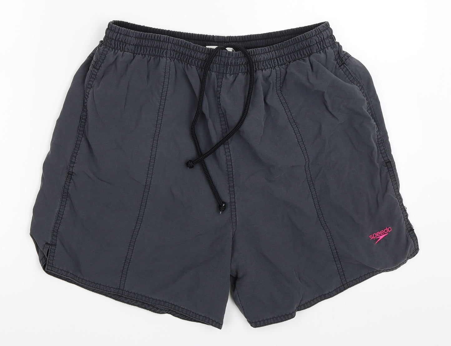 Speedo Mens Grey   Bermuda Shorts Size S - swim shorts