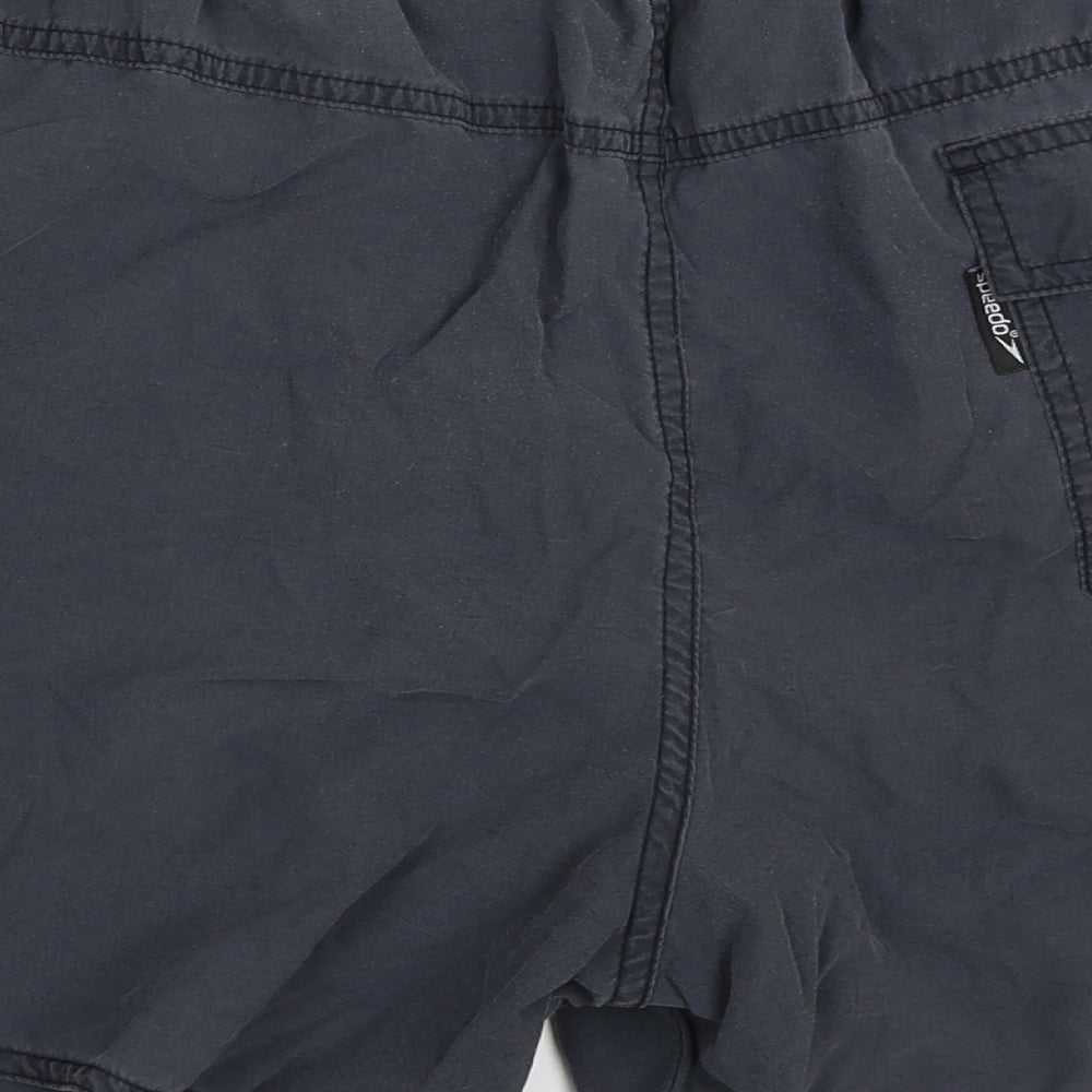 Speedo Mens Grey   Bermuda Shorts Size S - swim shorts