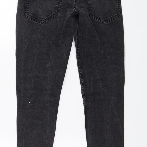 Beck & Hersey Womens Black  Denim Skinny Jeans Size 28 in L27 in
