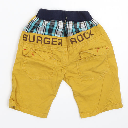 Pudding Boys Yellow   Bermuda Shorts Size 6 Years