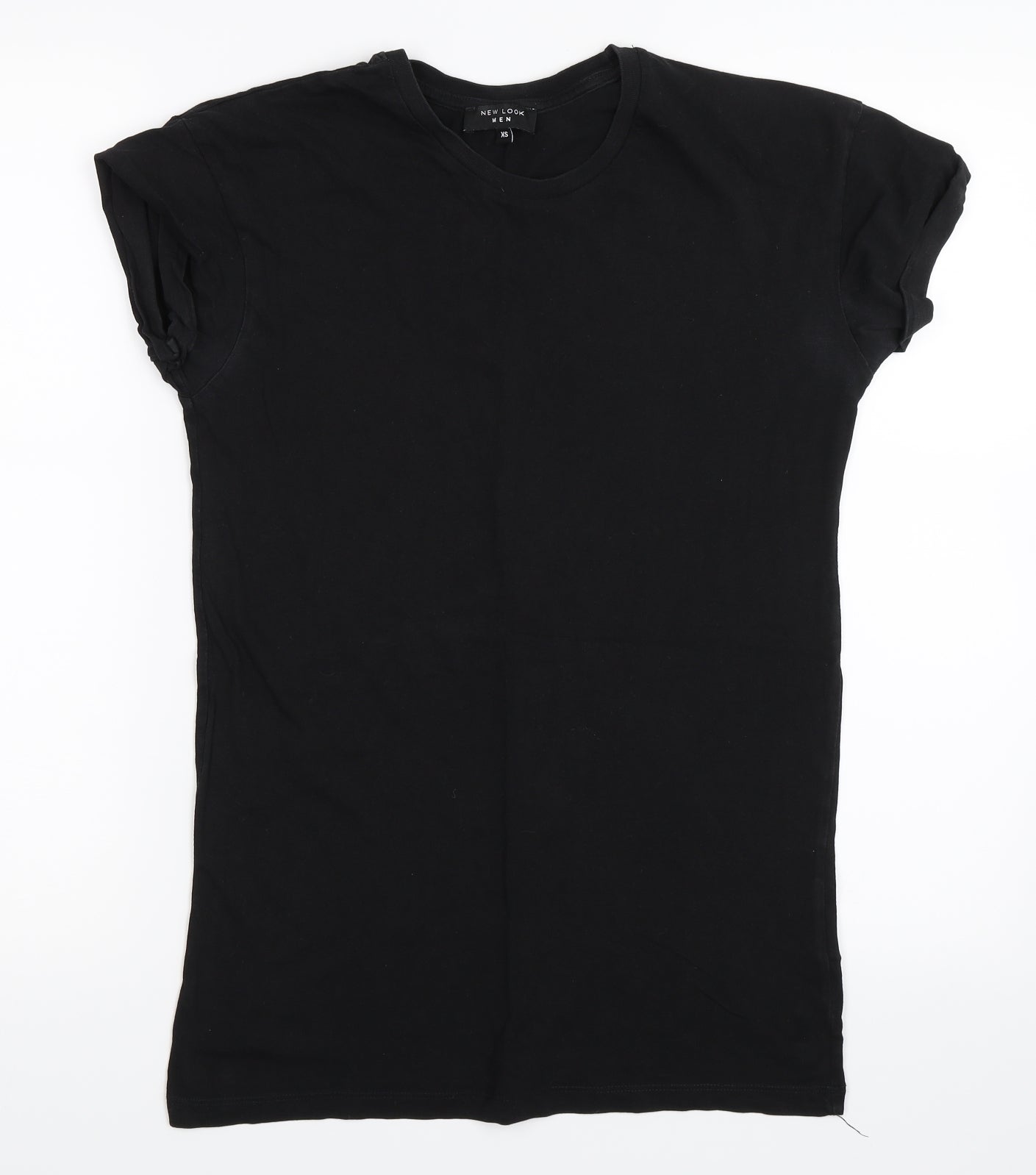 New Look Mens Black    T-Shirt Size XS