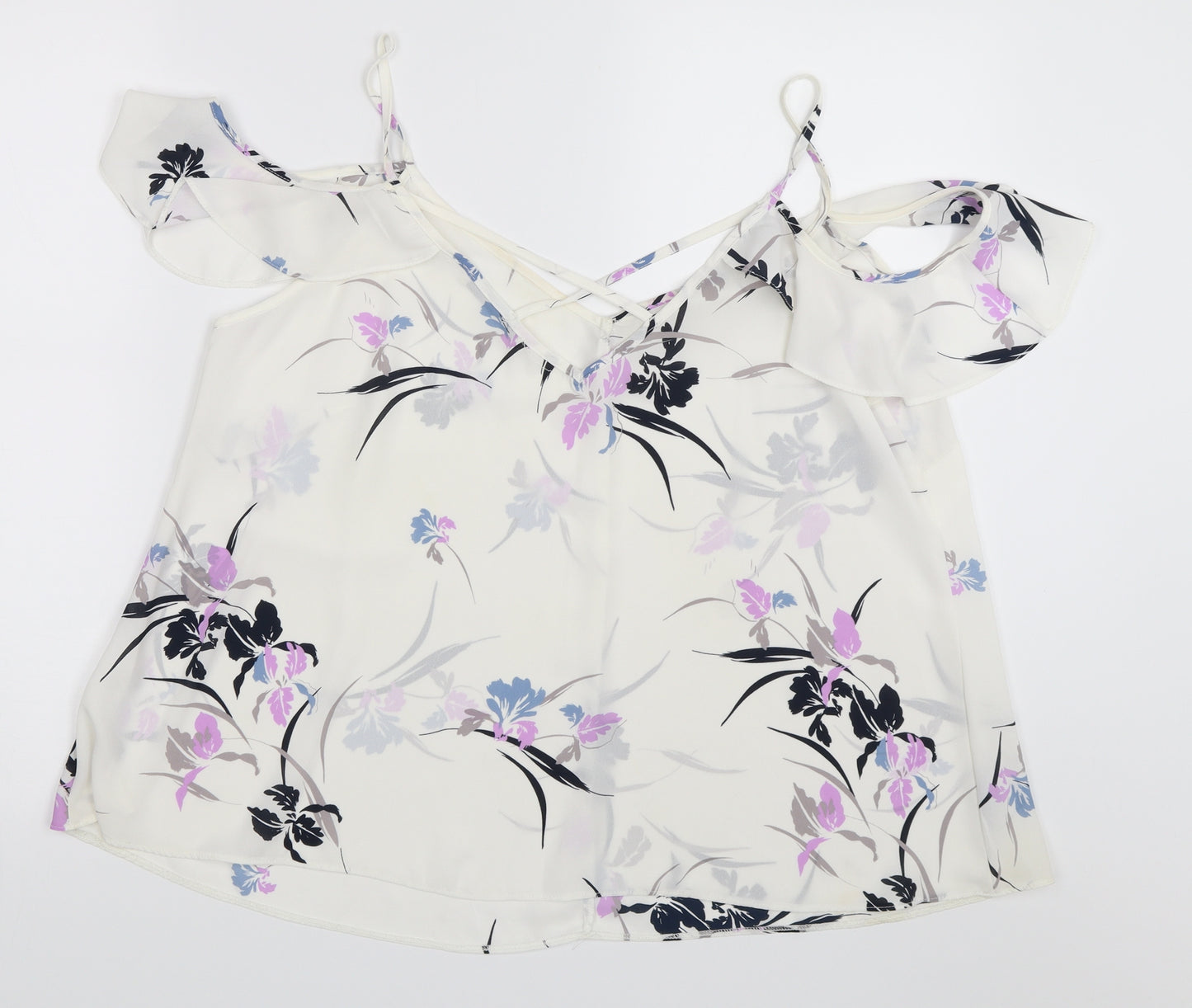 George Womens White   Basic Blouse Size 16