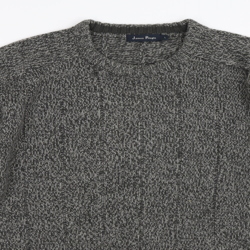 James Pringle  Mens Grey   Pullover Jumper Size L