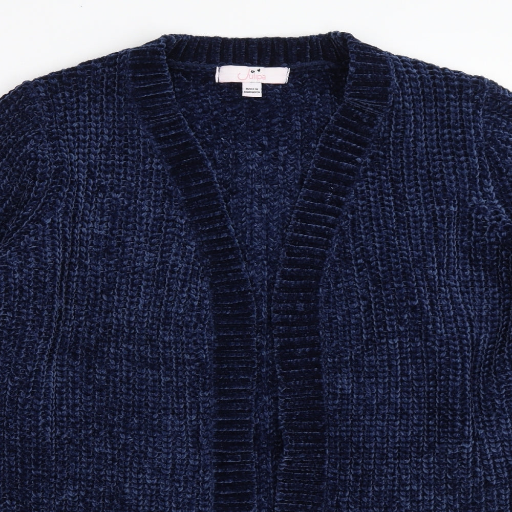 Julipa Womens Blue   Cardigan Jumper Size 12
