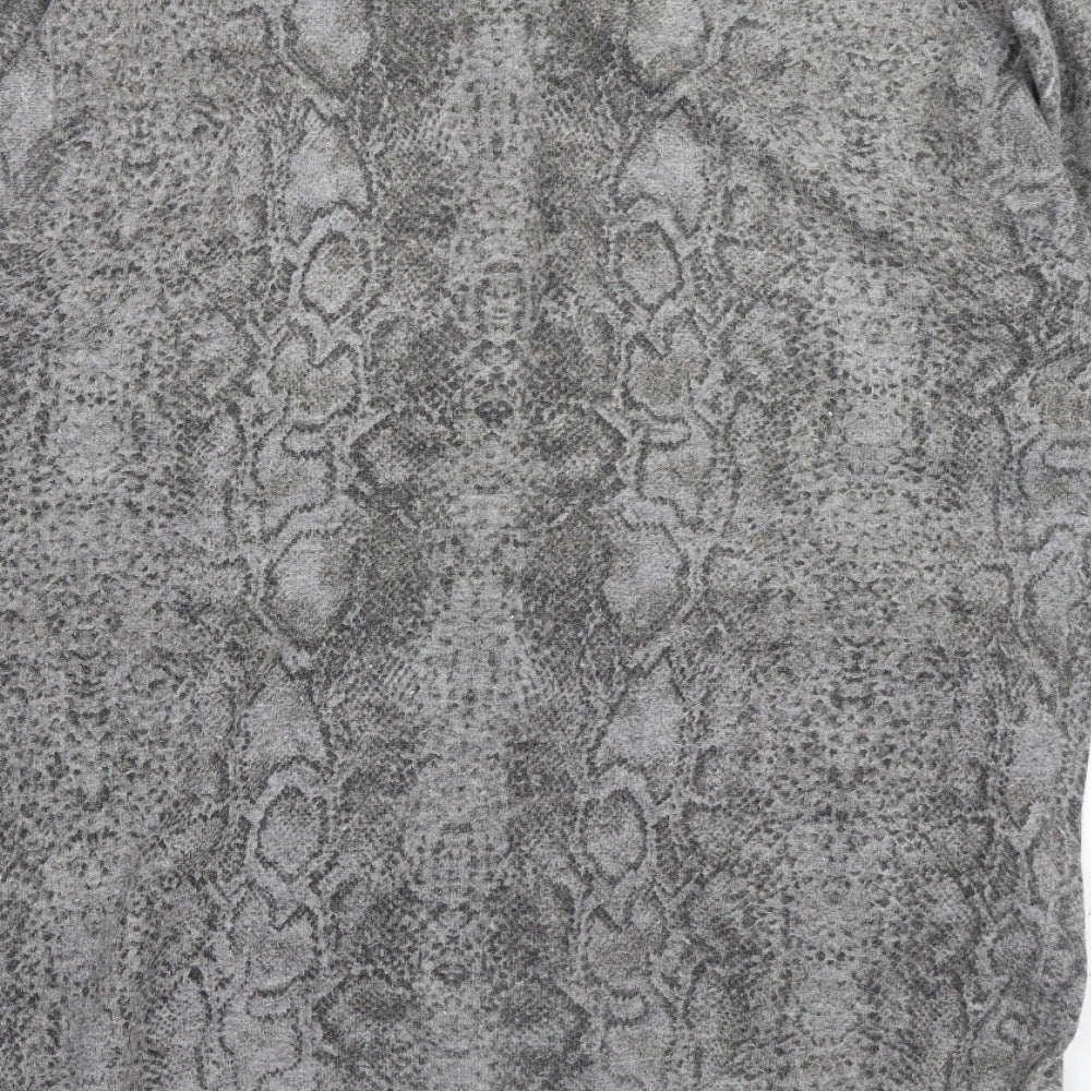 Marks and Spencer Womens Grey   Tunic Jumper Size 16