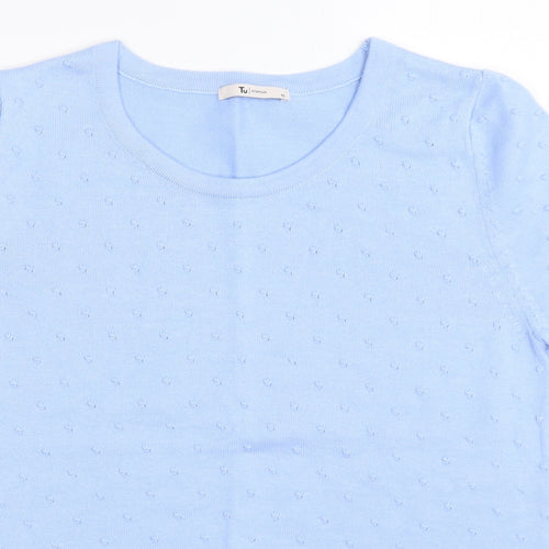 TU Womens Blue   Pullover Jumper Size 10