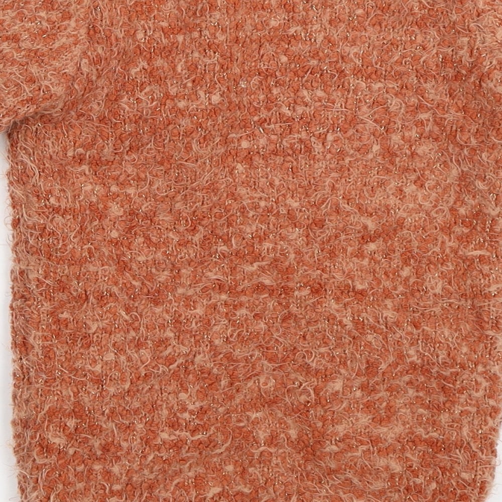 George Girls Orange   Jumper Dress  Size 18-24 Months