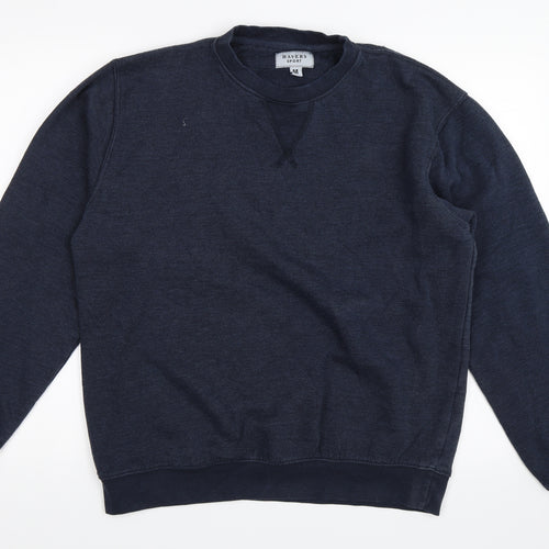 HAVERS Mens Blue   Pullover Sweatshirt Size M