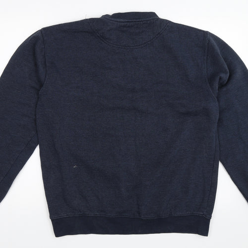 HAVERS Mens Blue   Pullover Sweatshirt Size M