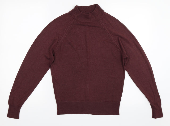 Berkertex Womens Red Pullover Jumper Size 10