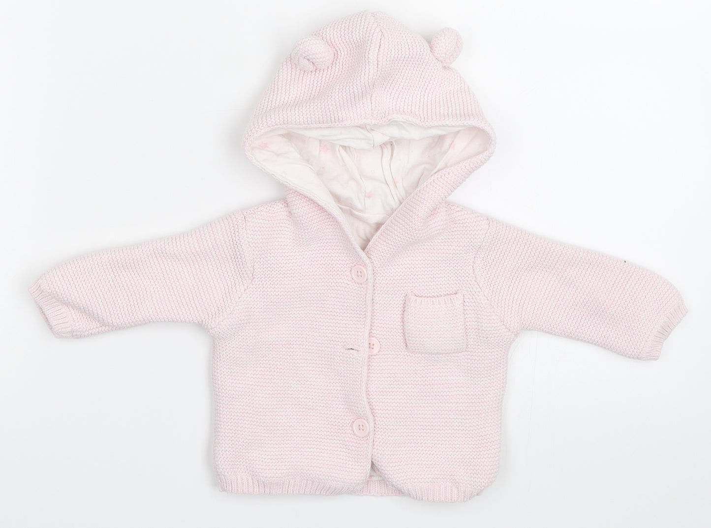 Matalan Girls Pink   Jacket  Size Newborn