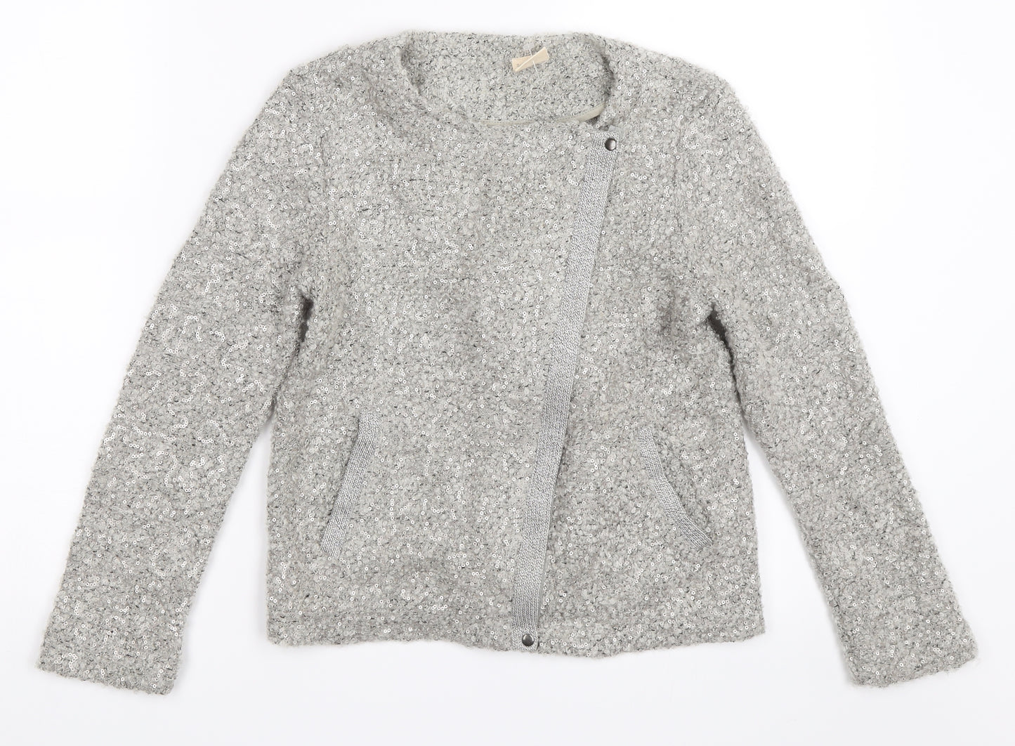 Zara Girls Grey   Jacket  Size 11-12 Years