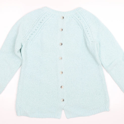 Marks and Spencer Womens Blue   Pullover Jumper Size 10