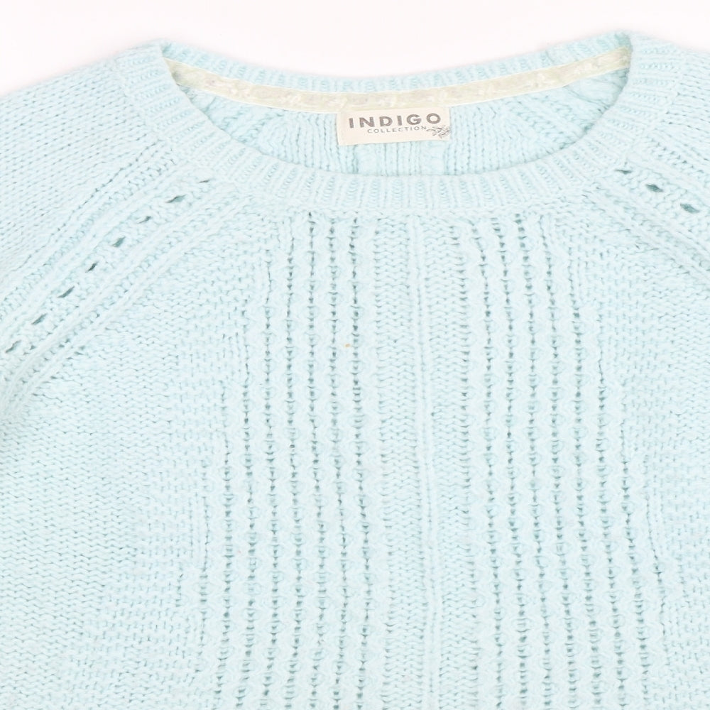 Marks and Spencer Womens Blue   Pullover Jumper Size 10