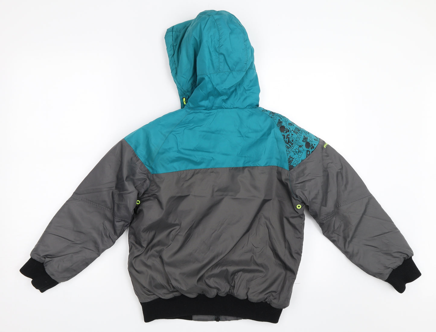 NEXT Boys Grey   Windbreaker Coat Size 9 Years