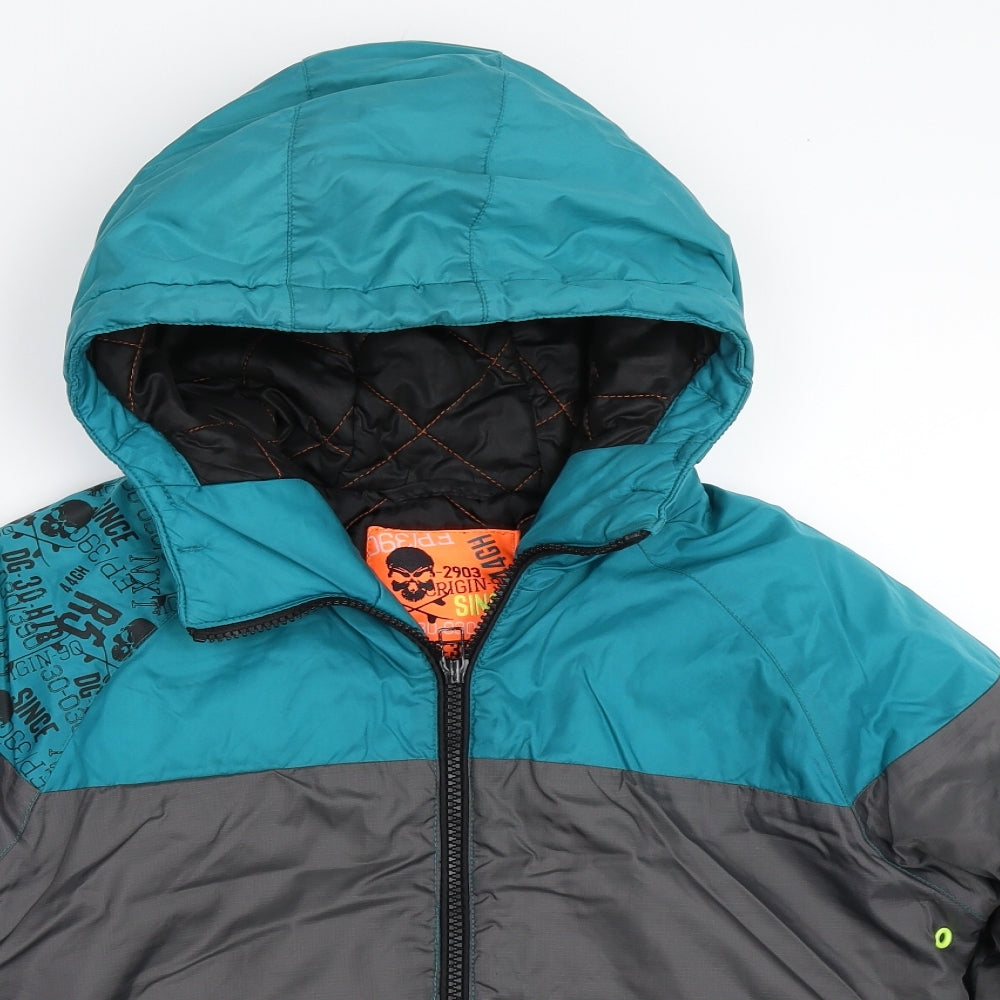 NEXT Boys Grey   Windbreaker Coat Size 9 Years