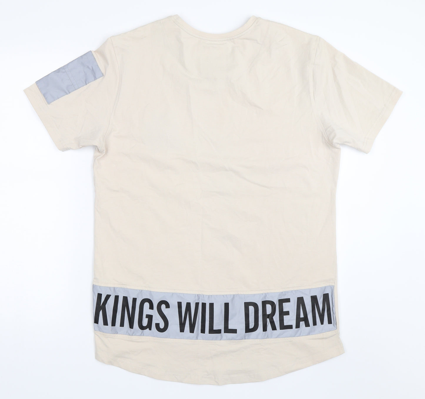 Kings Will Dream Mens Beige    T-Shirt Size L