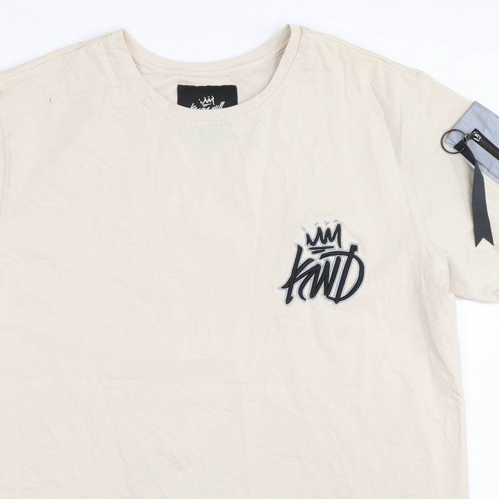 Kings Will Dream Mens Beige    T-Shirt Size L