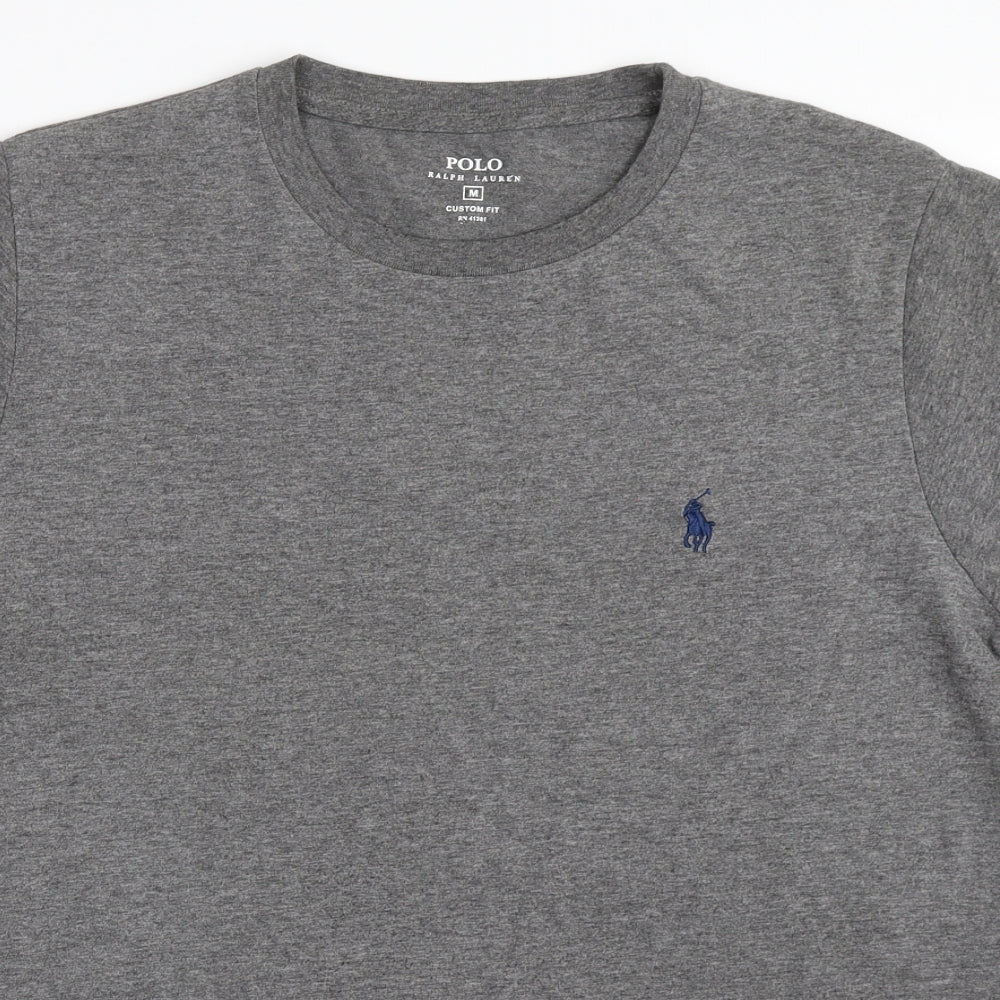 Polo Ralph Lauren Mens Grey    T-Shirt Size M