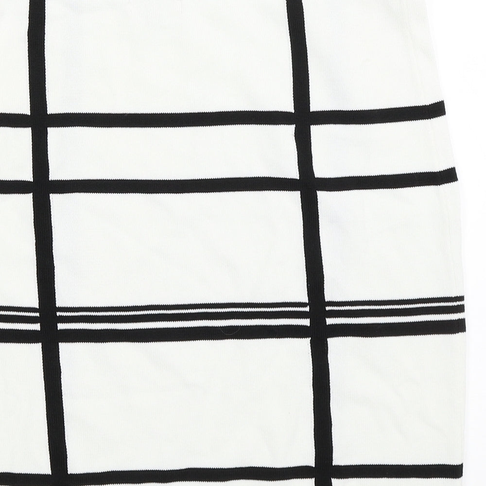 River Island Womens White   Mini Skirt Size 8