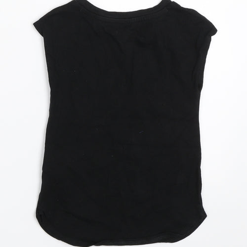 Nike Girls Black   Basic T-Shirt Size 3 Years