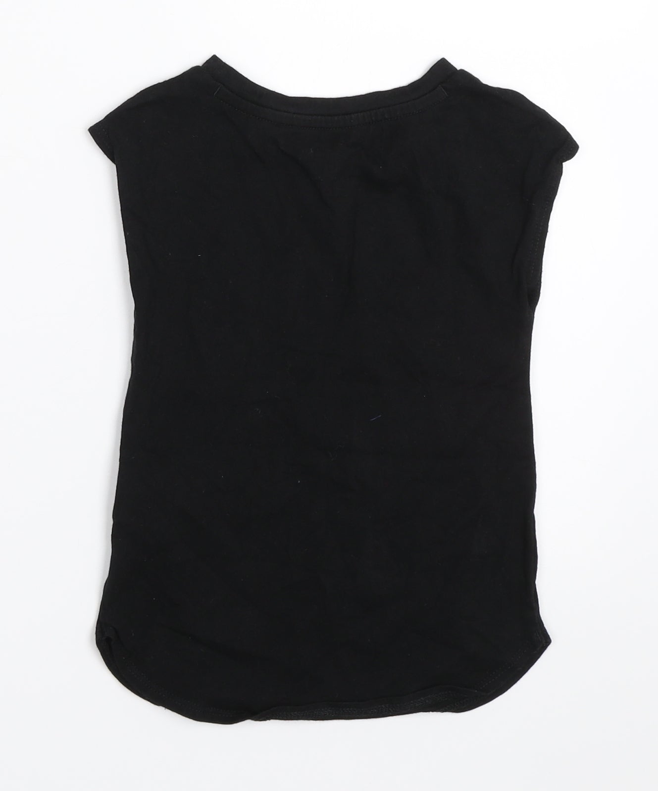 Nike Girls Black   Basic T-Shirt Size 3 Years