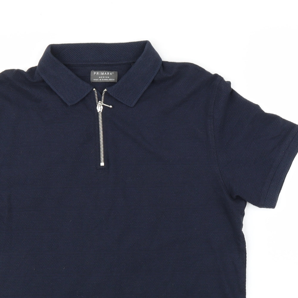 Primark Mens Blue    T-Shirt Size M