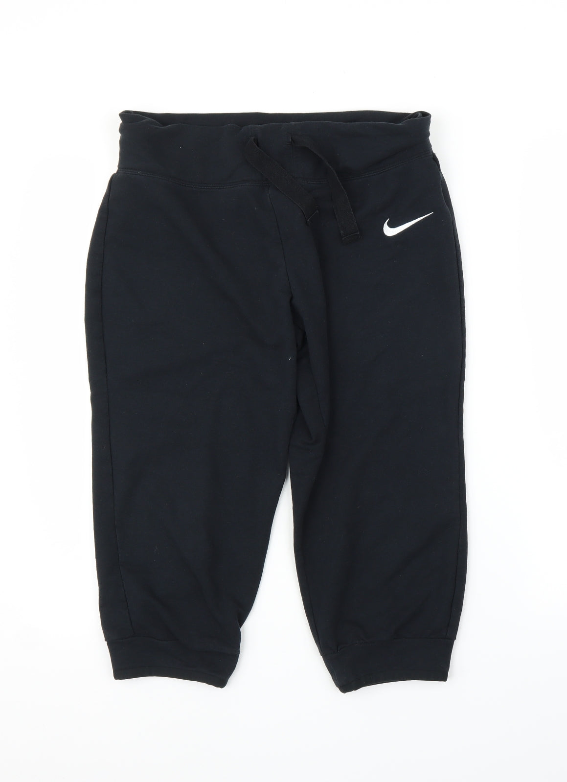Nike Mens Black   Sweatpants Trousers Size M  - Cropped