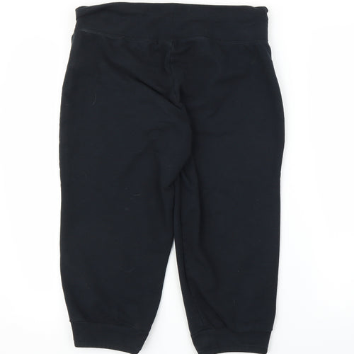 Nike Mens Black   Sweatpants Trousers Size M  - Cropped