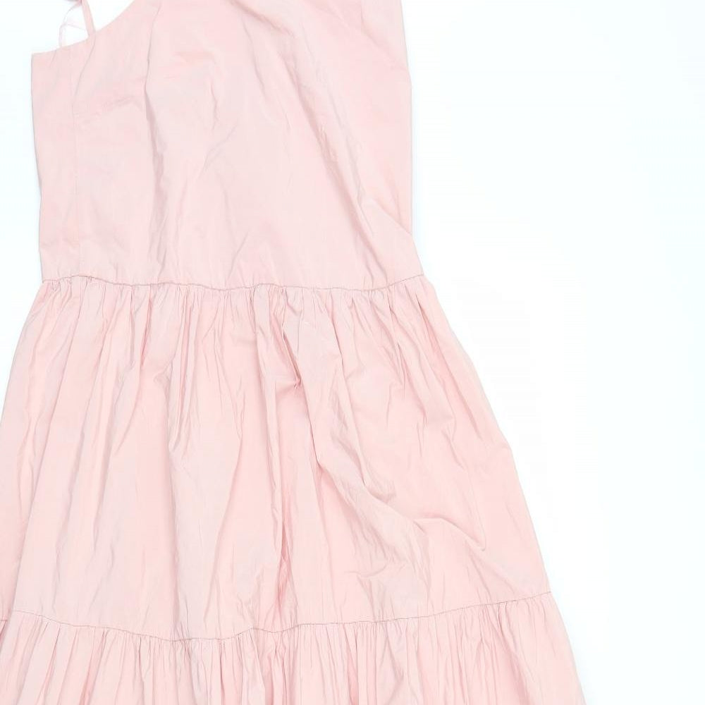 Primark Womens Pink   A-Line  Size 8  - Peasant dress