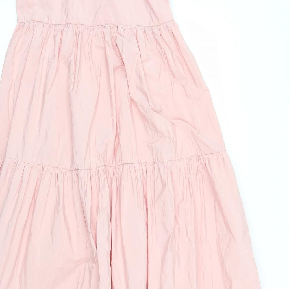 Primark Womens Pink   A-Line  Size 8  - Peasant dress