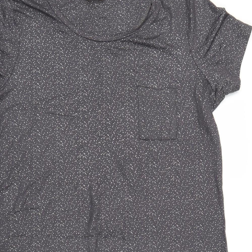 M&S Womens Grey   Chemise Gown Size 16