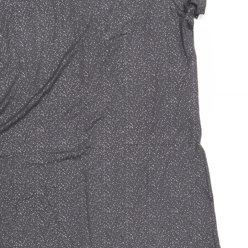 M&S Womens Grey   Chemise Gown Size 16