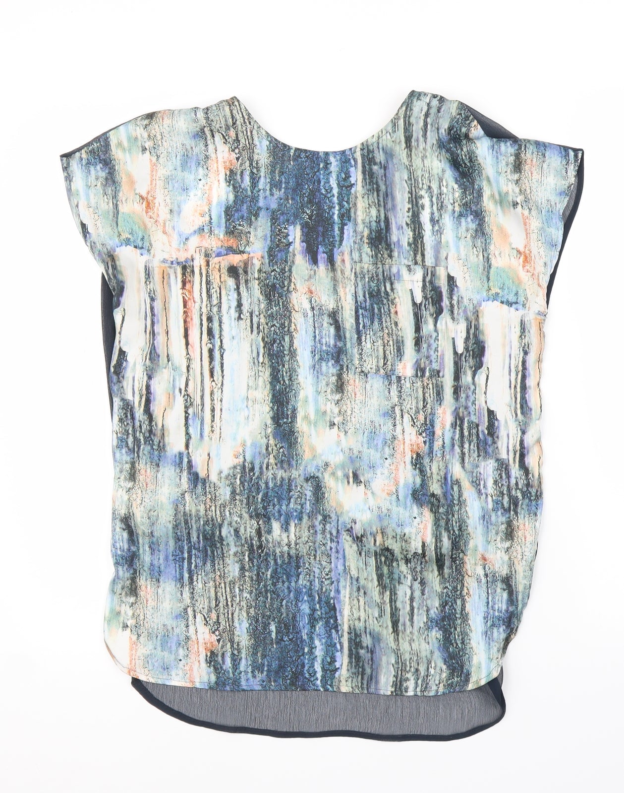 NEXT Womens Blue   Basic Blouse Size 10