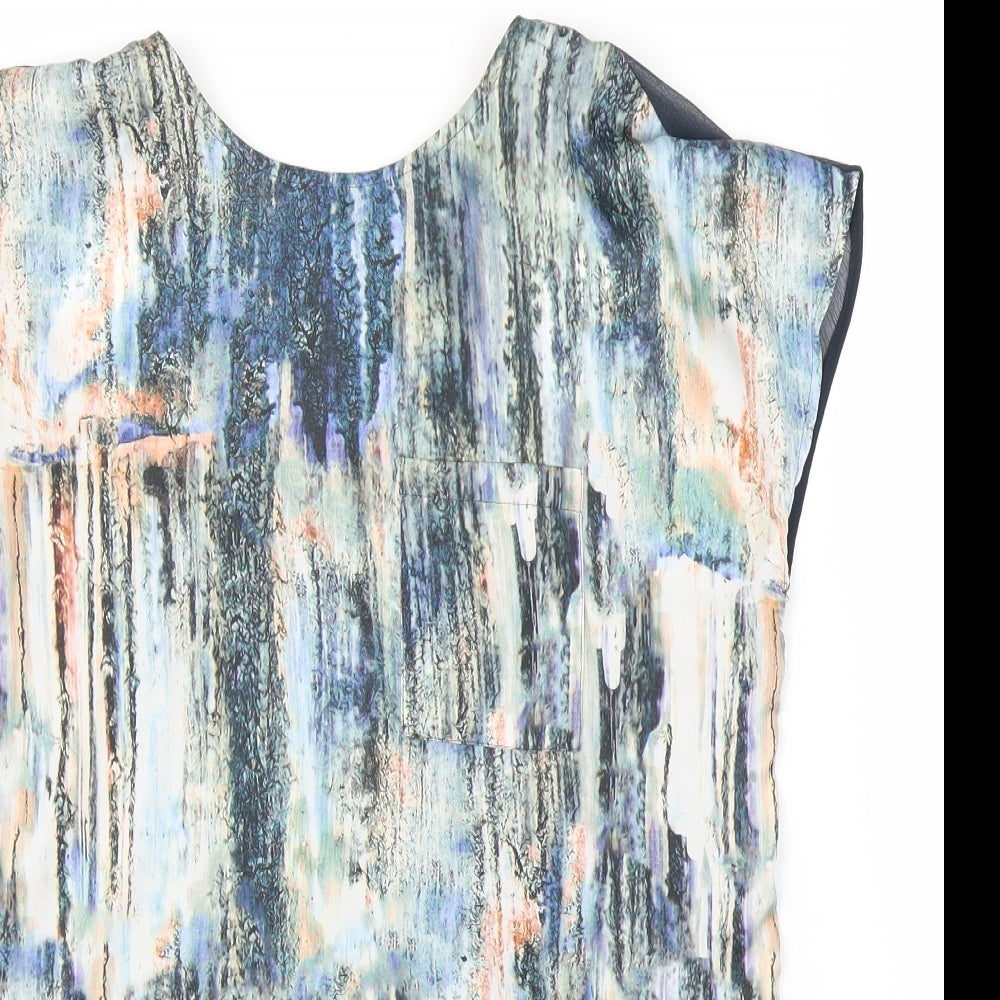 NEXT Womens Blue   Basic Blouse Size 10