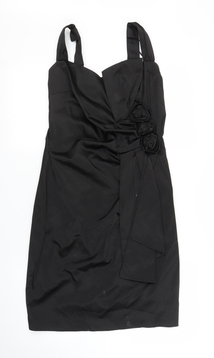 Pretty Girl Womens Black Sheath Size XL