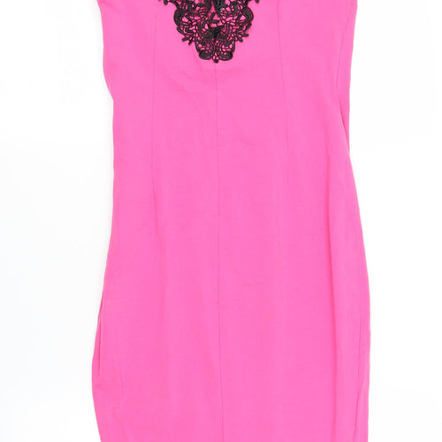 AX Paris Womens Pink   Bodycon  Size 10