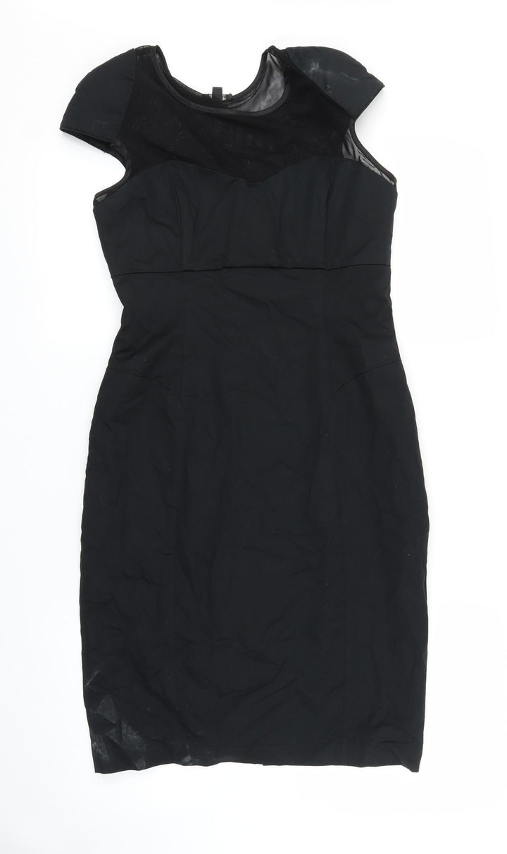 Full Circle Womens Black   Sheath  Size 10