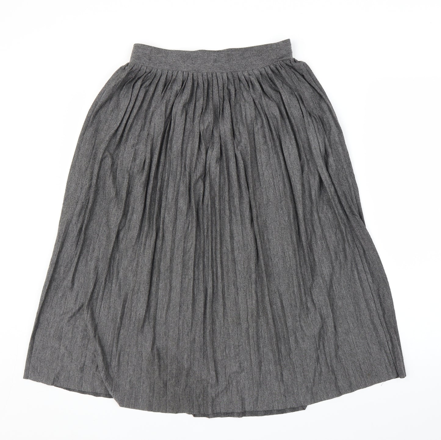 Pull&Bear Womens Grey   Pleated Skirt Size M