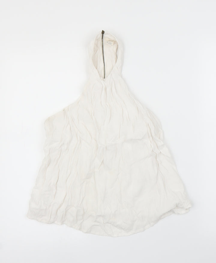 FOREVER 21 Womens White   Basic Blouse Size S