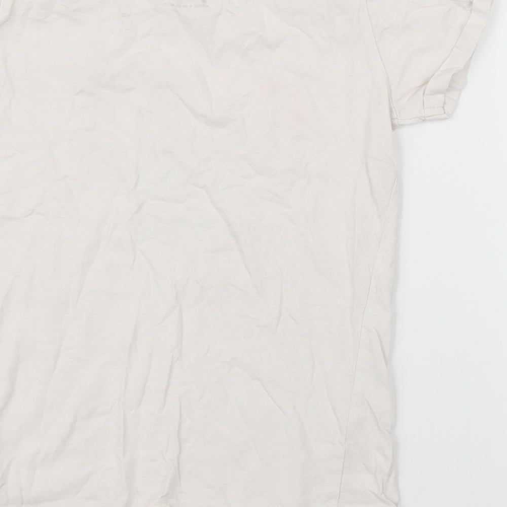 Primark Girls White   Basic T-Shirt Size 9-10 Years