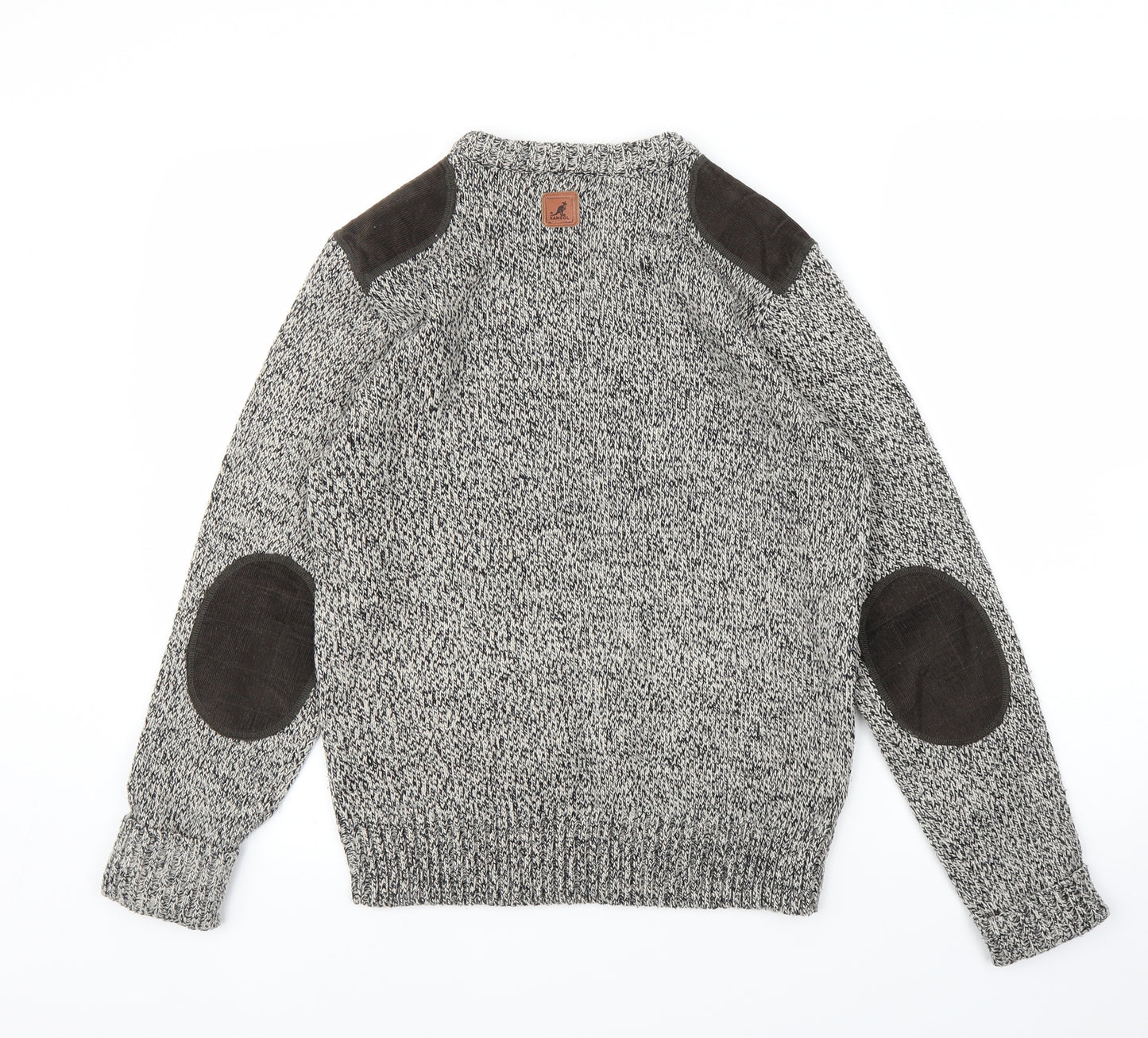 Kangol Mens Grey   Pullover Jumper Size S